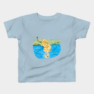 Water Tiger Kids T-Shirt